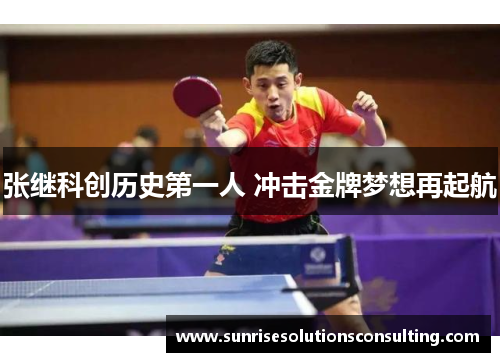 张继科创历史第一人 冲击金牌梦想再起航